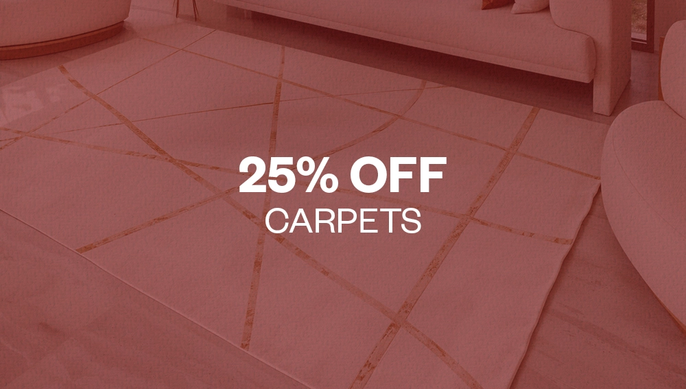 Carpet sale-25% discount